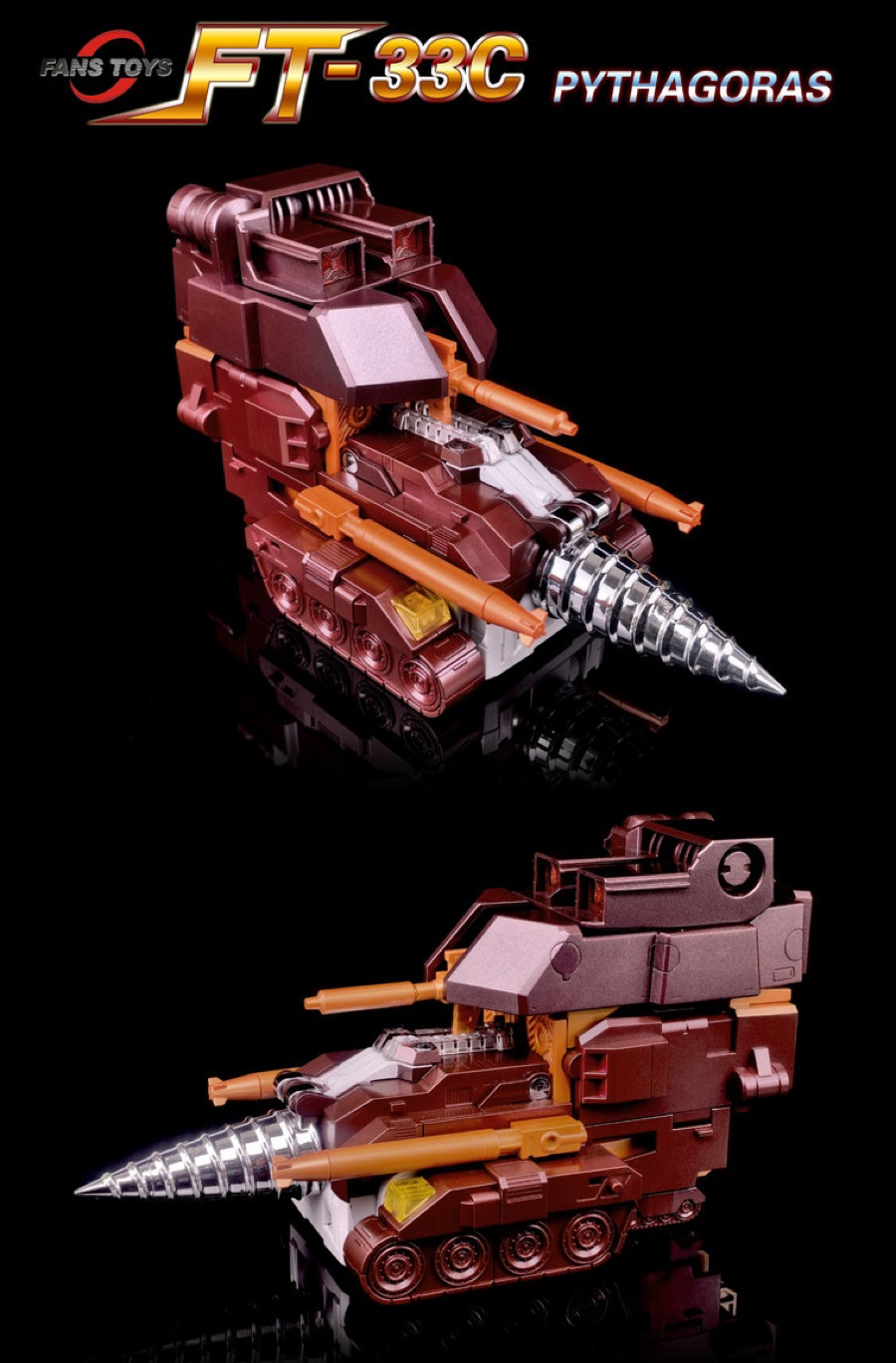 Fans Toys FT-33C Pythagoras (Nosecone) | Masterpiece Transformers