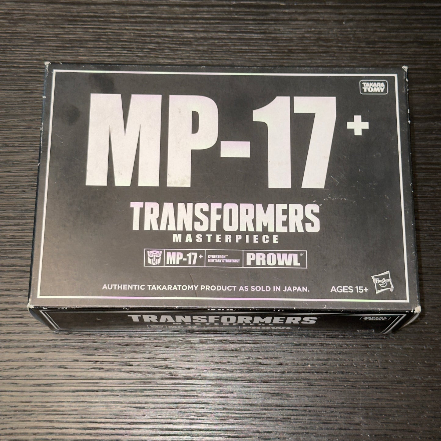Shop the rare authentic Takara Tomy Transformers Masterpiece MP-17+ PROWL. Factory sealed official release with original packaging, perfect for G1 and Masterpiece collectors.